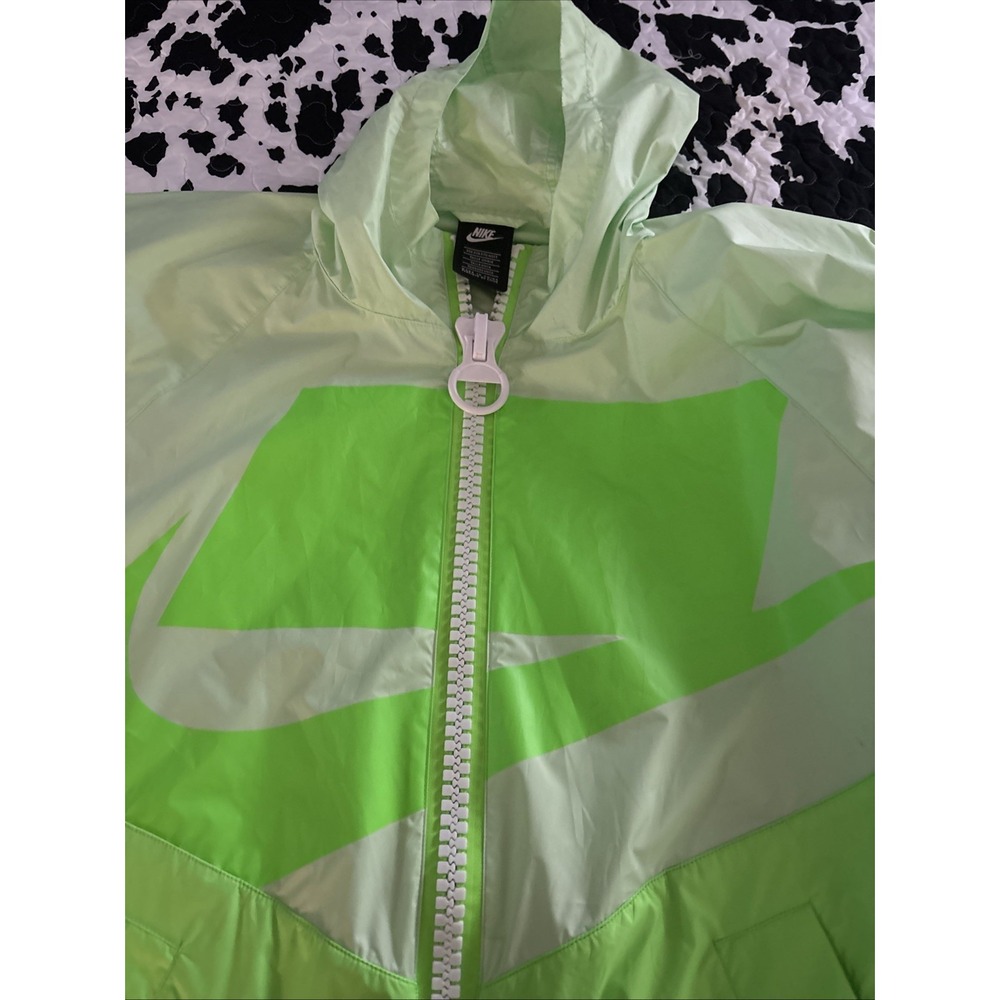Nike Sportswear Windrunner Full Zip‎ Jacket Coat Lime One Size CT0870-698